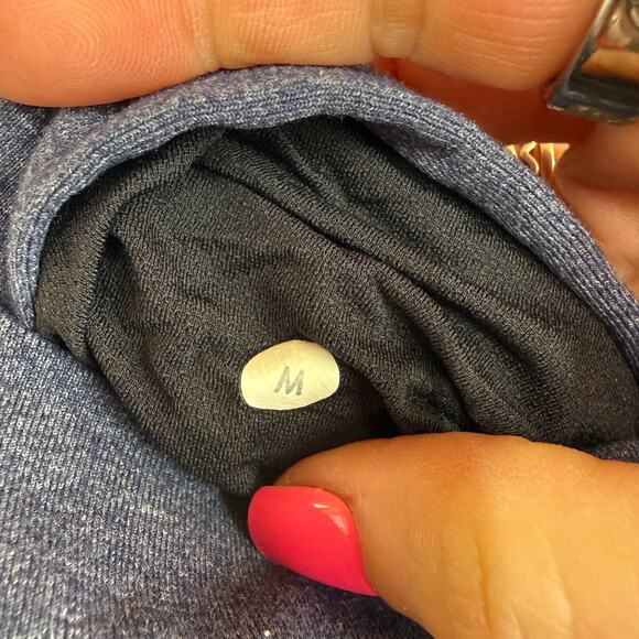 Lululemon Men's Heathered Blue Discipline Sweat Pants Size Medium - Picture 6 of 6